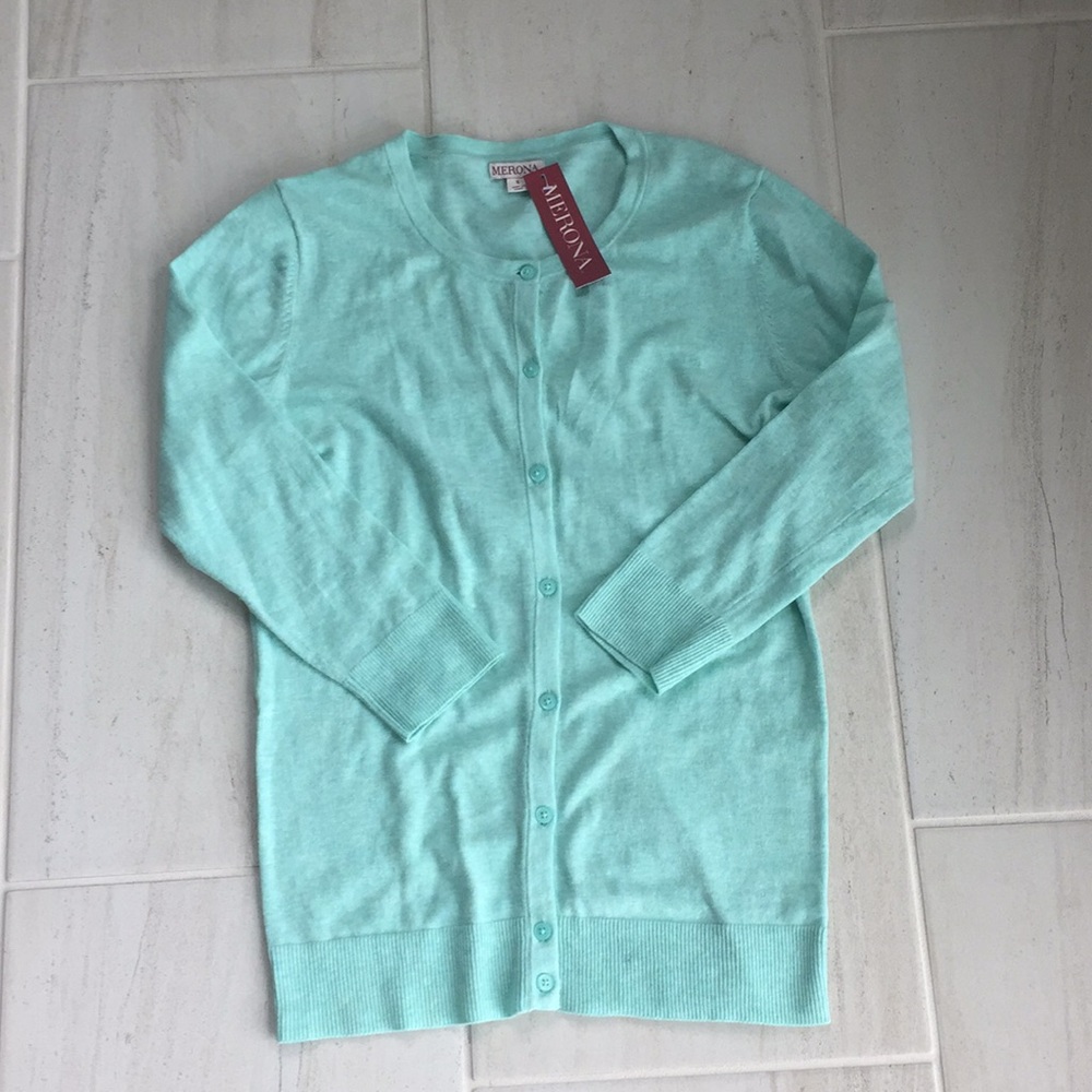 👒 Women’s mint green cardigan 👒